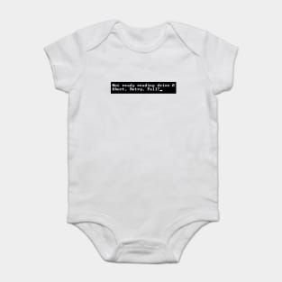 Disk Operating System Error Baby Bodysuit